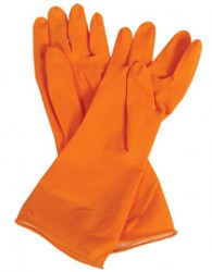 Γάντια Κουζίνας Chios Πορτοκαλί Large 2τεμ.